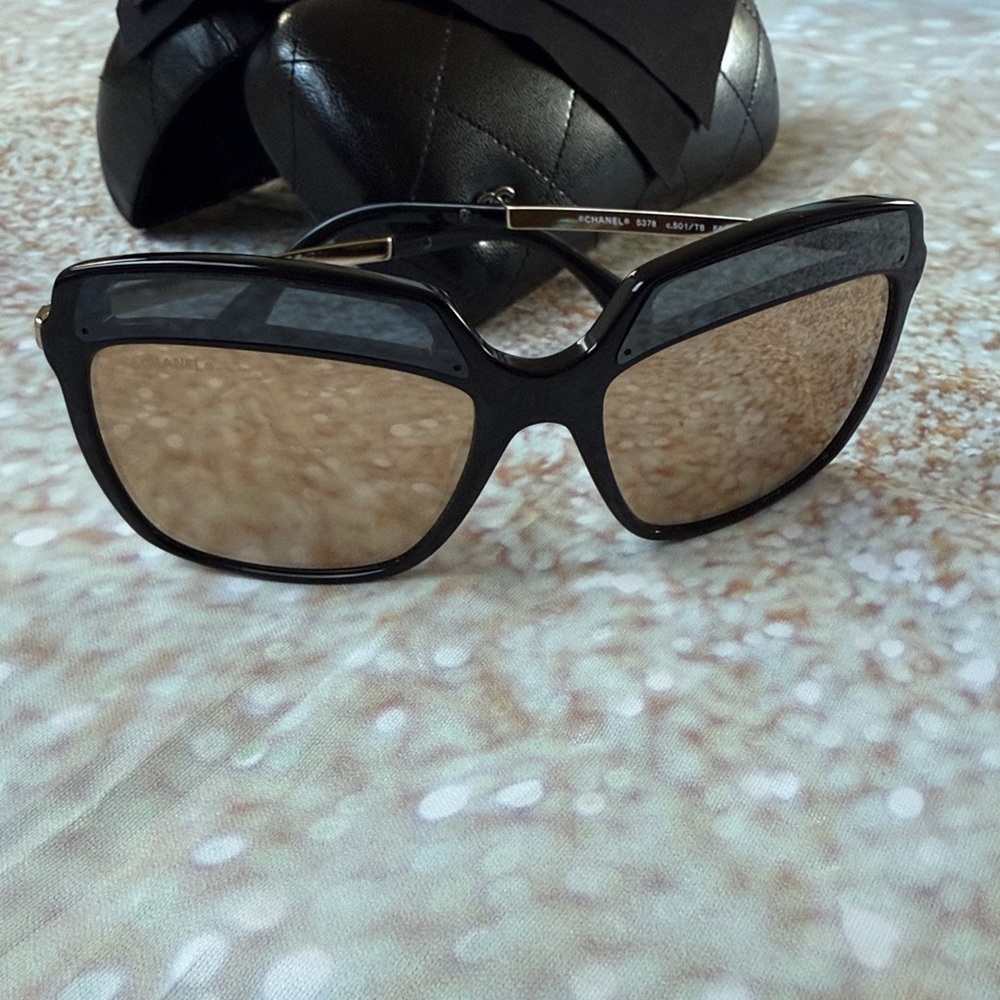 Chanel Coco Cloud Mirrored Sunglasses 5378 c.501/S6 - Picture 7 of 10